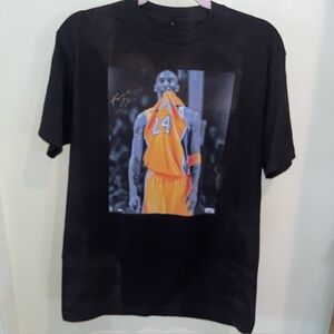 Kobe Bryant No Tag Heavyweight Tshirt W/Discolorations Chest 38” Length 28”
